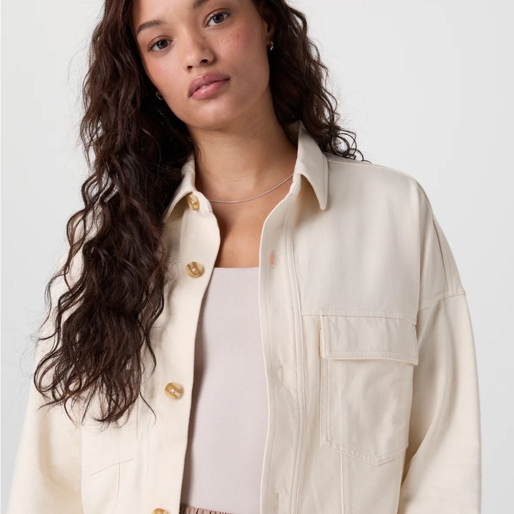 Vuori Mackenzie Jacket in Natural Classic Cream Knit Jacket M - Picture 4 of 12